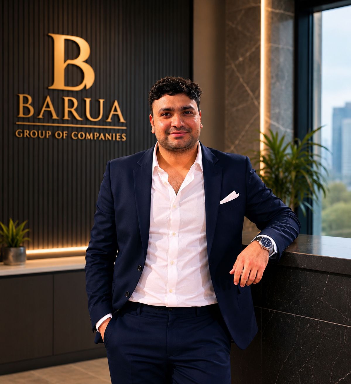 Mr Hariom Barua - Co-founder & whole-Time managing Director