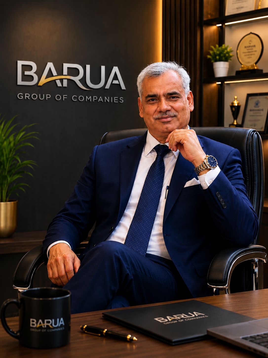 Mr Rajendra Barua - Founder & Whole Time Director